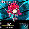 Hololive Irys Sticker - Mikururun