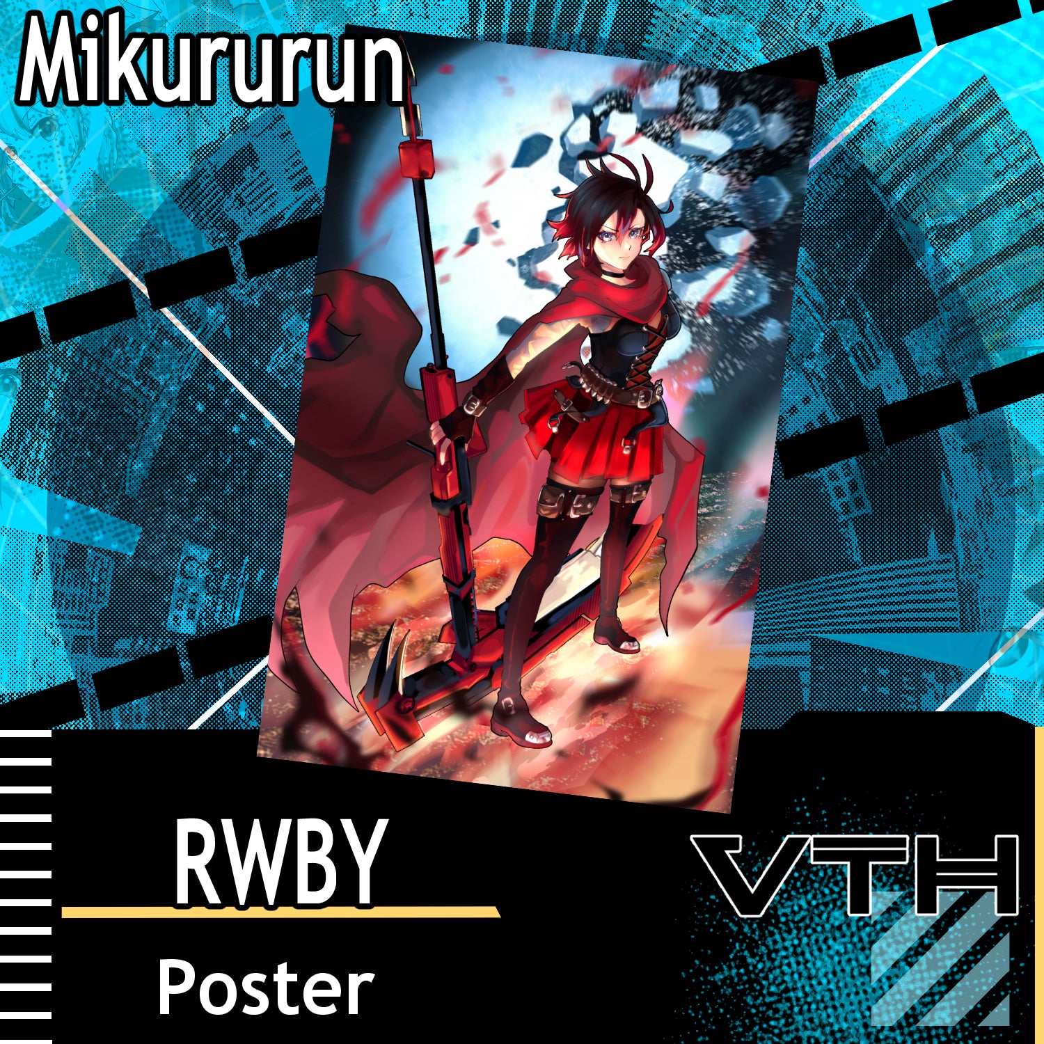 RWBY Poster - Mikururun