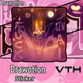 Drawotion Moon Horse Sticker