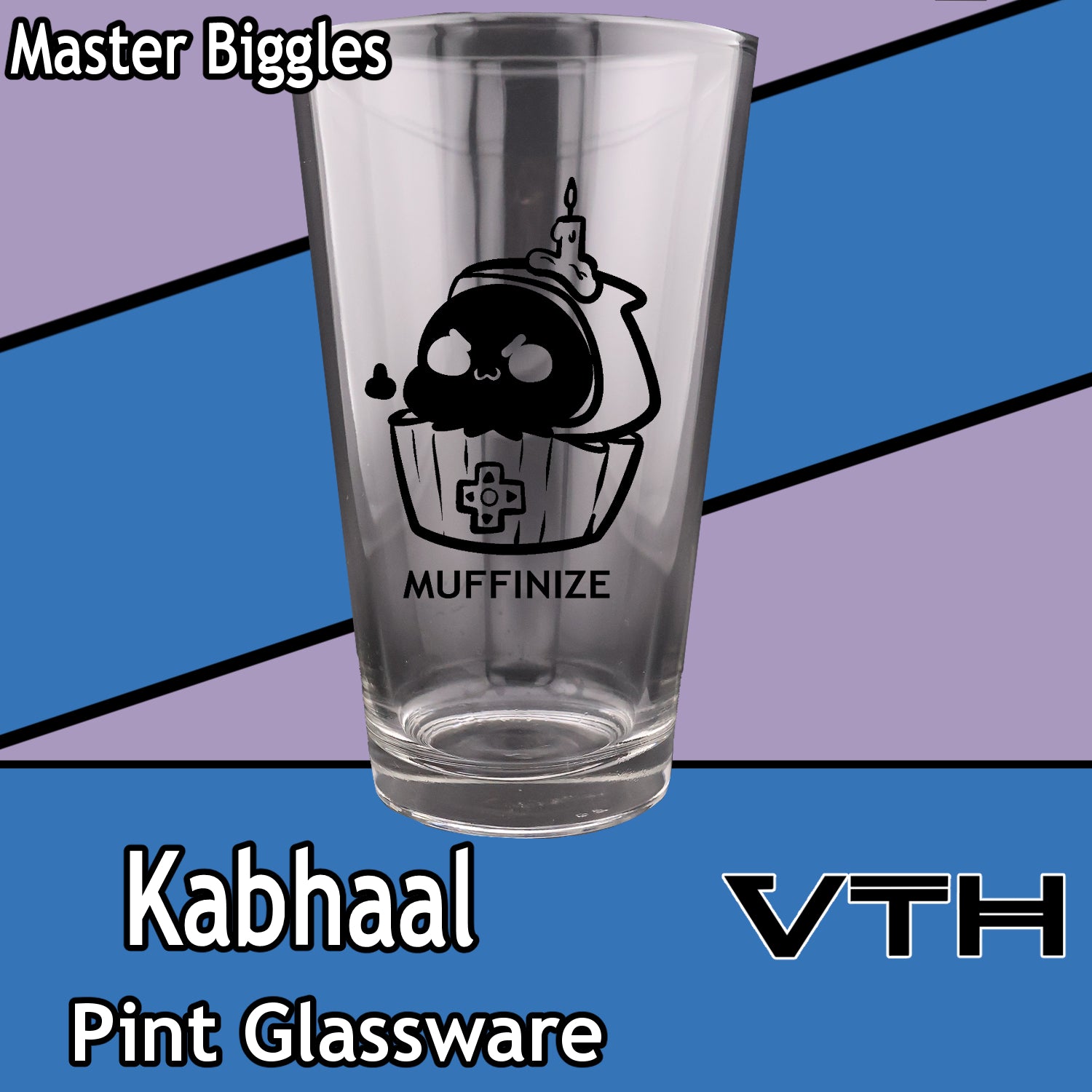 Kabhaal Muffinize Pint Glass - Master Biggles