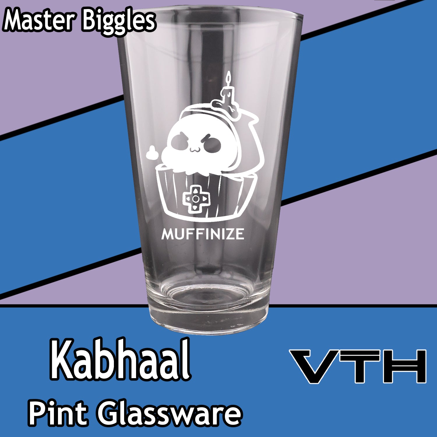 Kabhaal Muffinize Pint Glass - Master Biggles