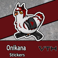 OniKana Chicken Sticker