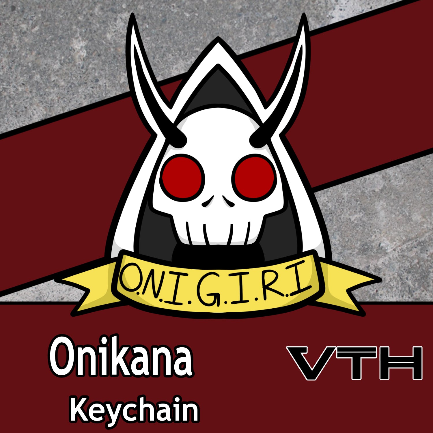 OniKana O.N.I.G.I.R.I Keychain