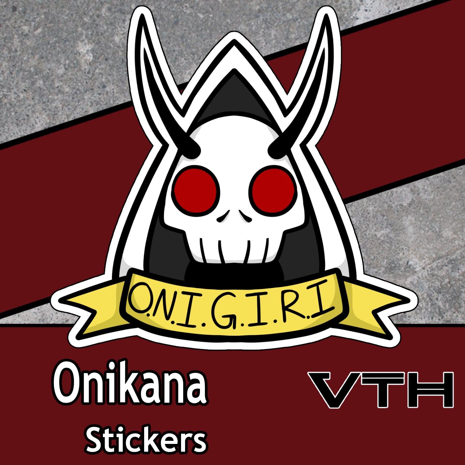 OniKana O.N.I.G.I.R.I Sticker