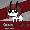 OniKana Yippie Keychain