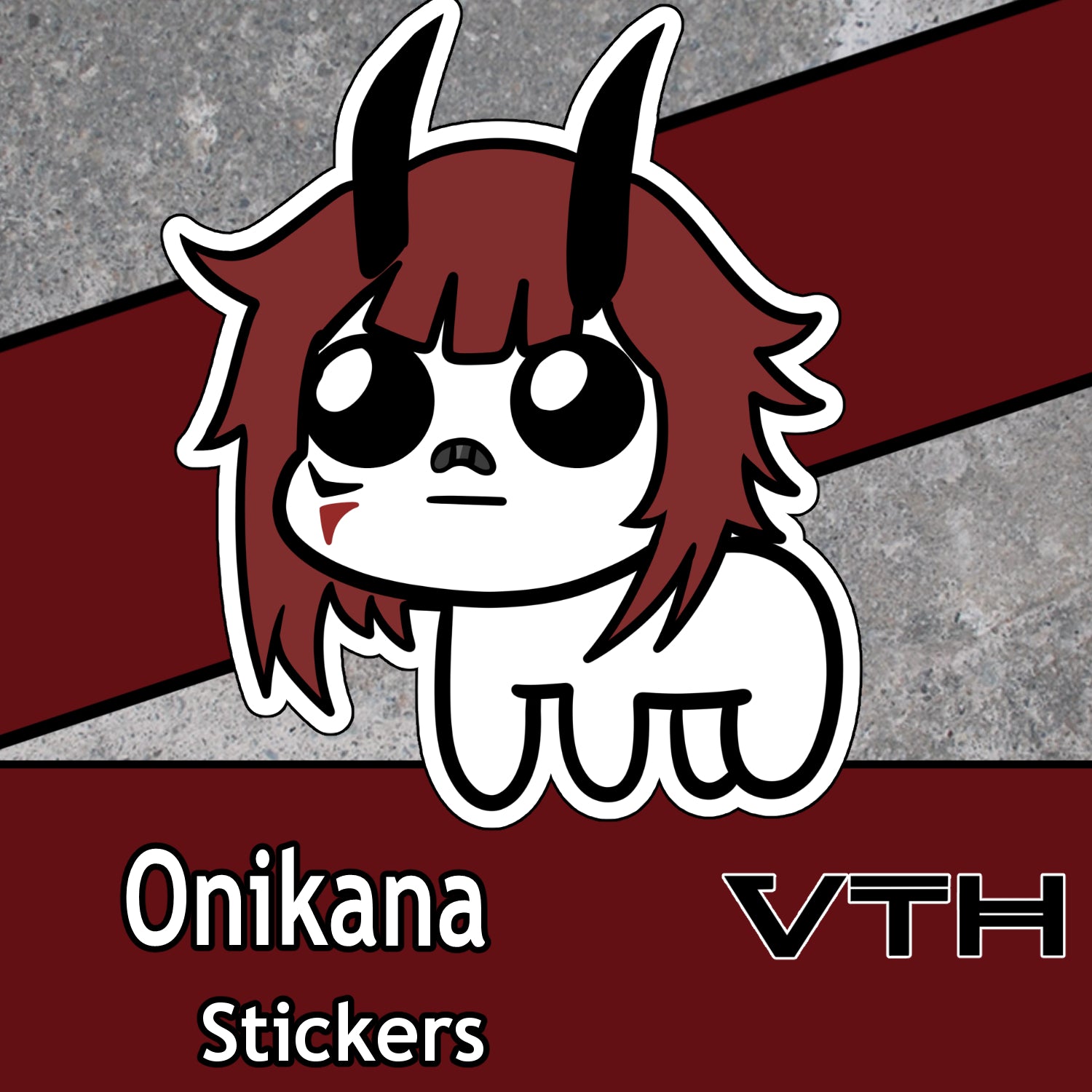 OniKana YIPPPPIE Sticker