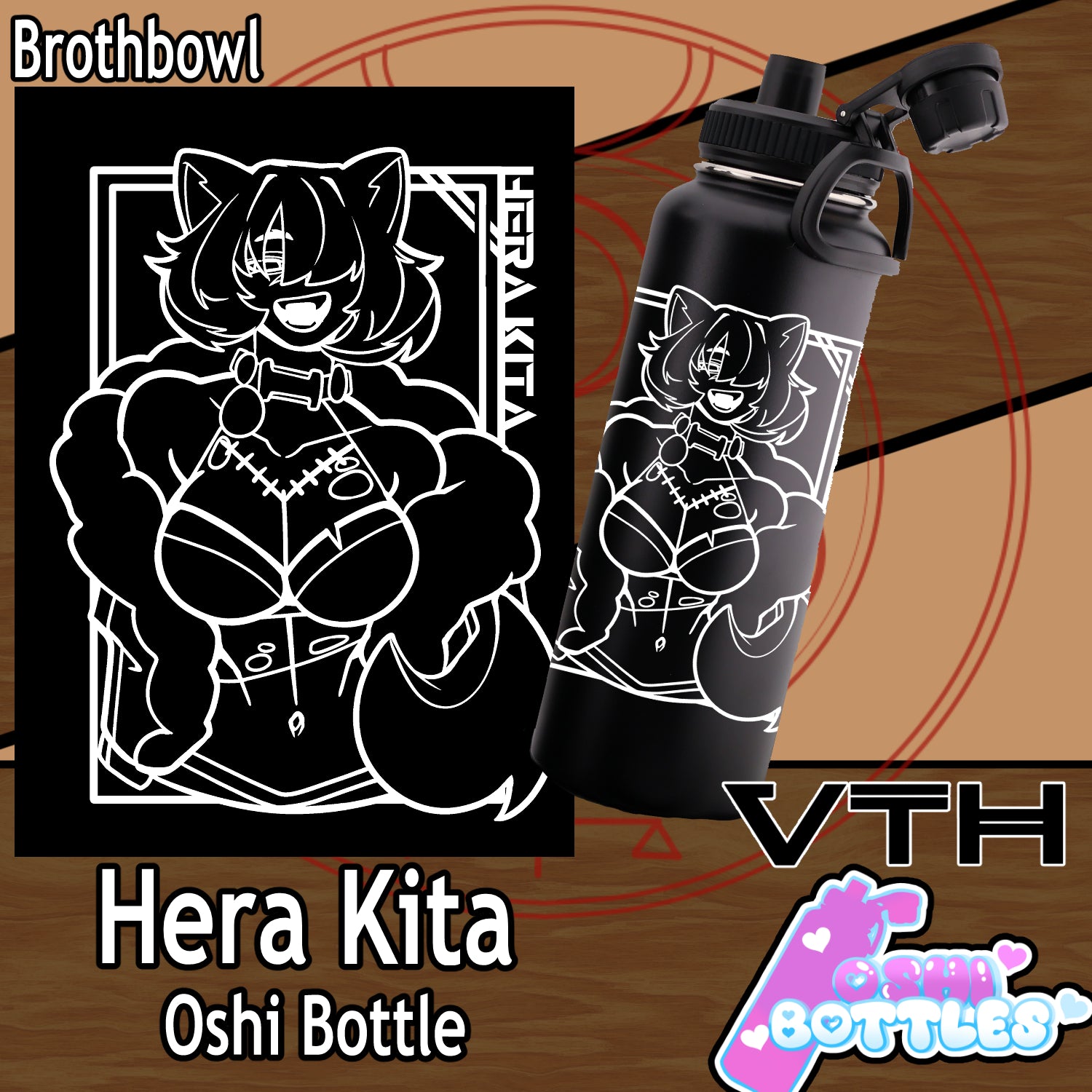 Hera Kita Oshi Bottle - Brothbowl