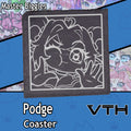 Podge Headshot Coaster - Master Biggles