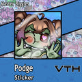 Podge Smooch Sticker - Master Biggles