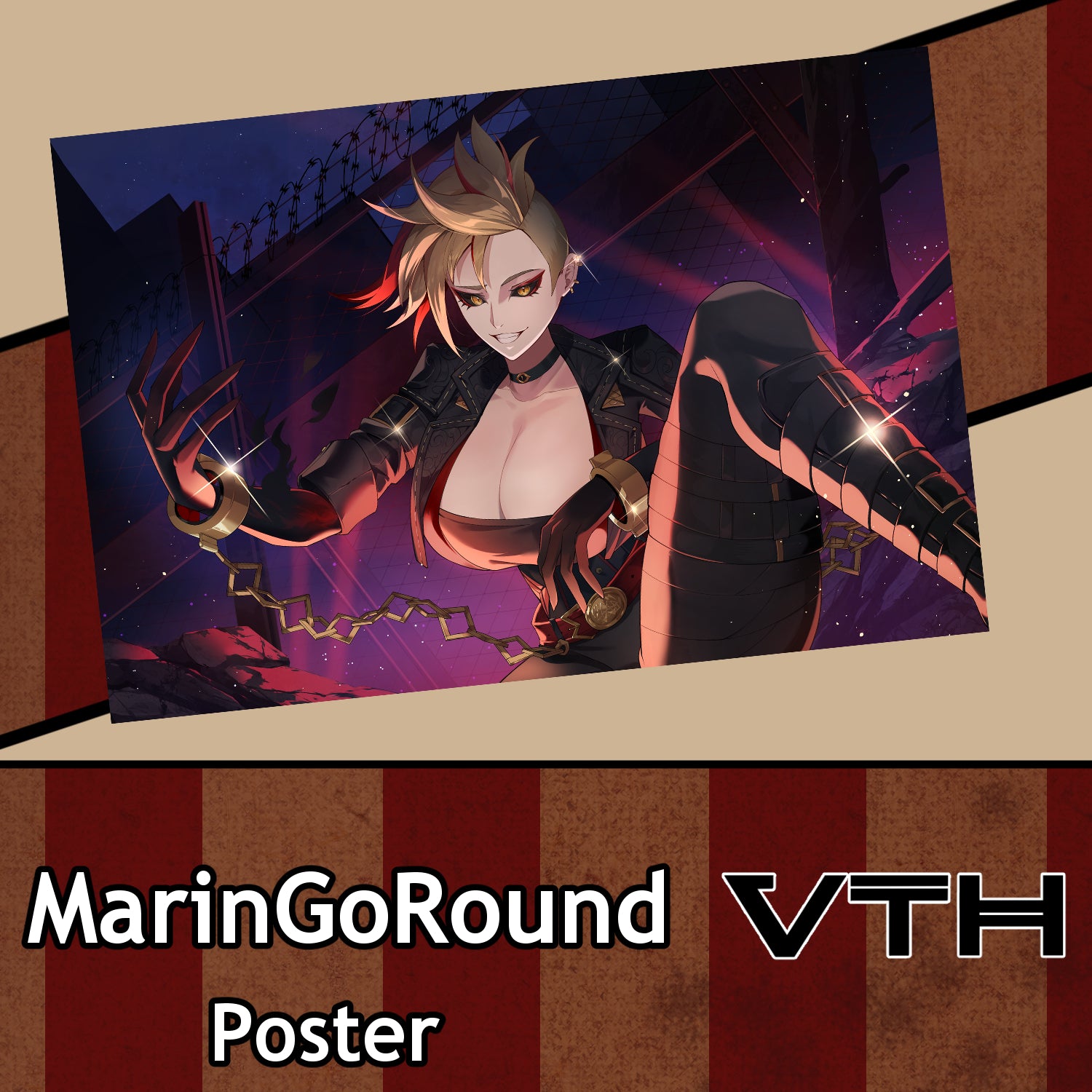 MarinGoRound Prison Break Poster