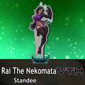 Rai the Nekomata Cat Standee