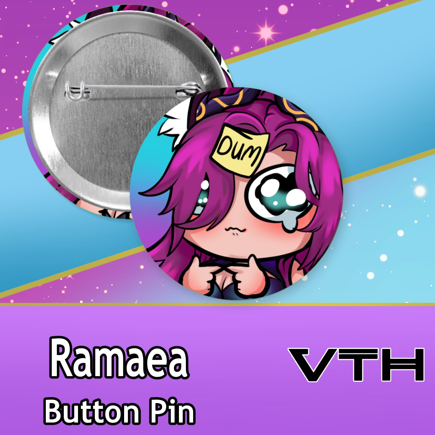 Ramaea Button Pins