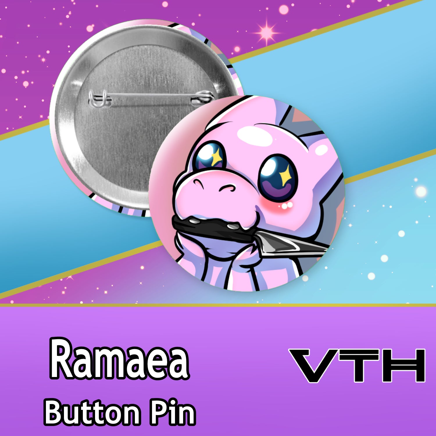 Ramaea Button Pins