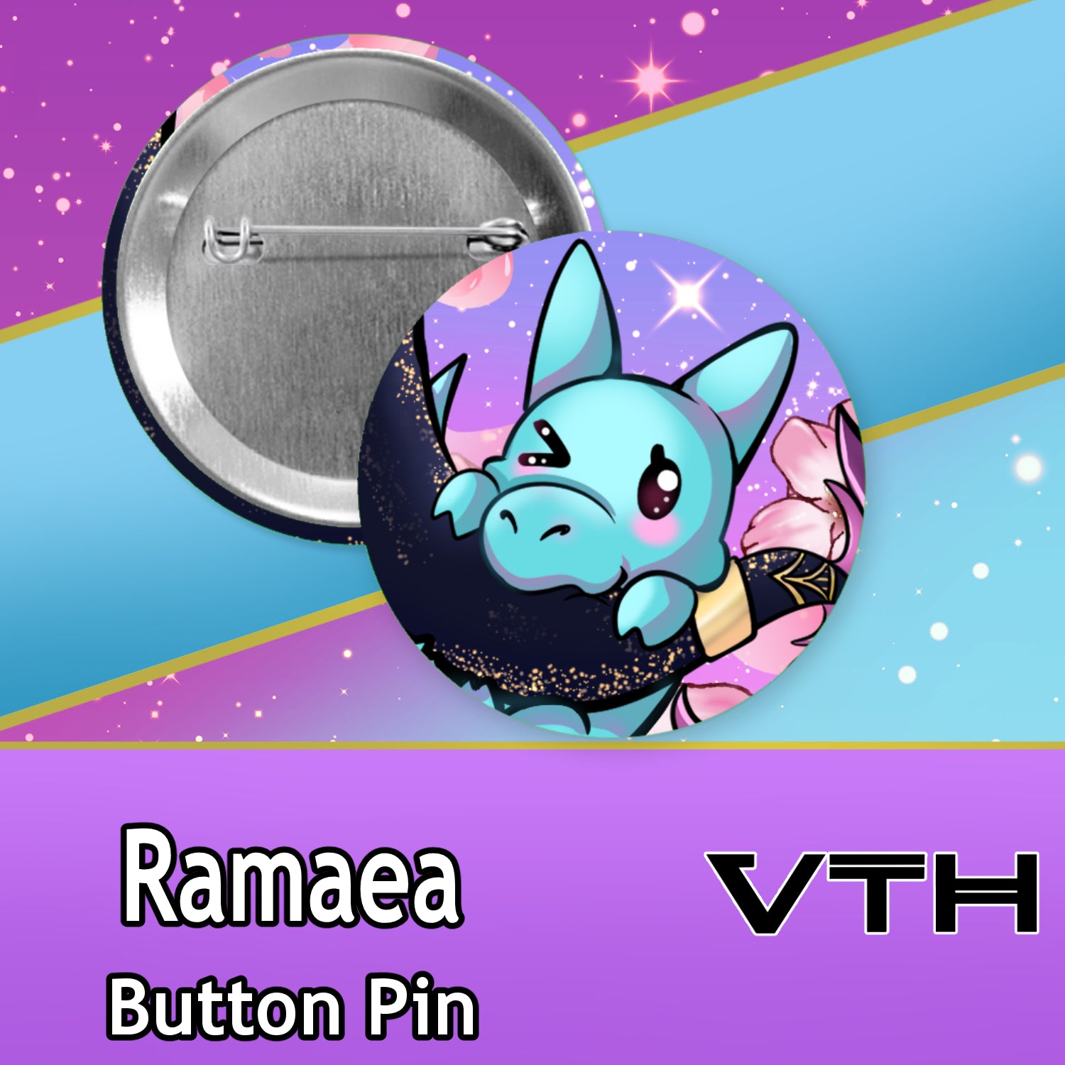 Ramaea Button Pins
