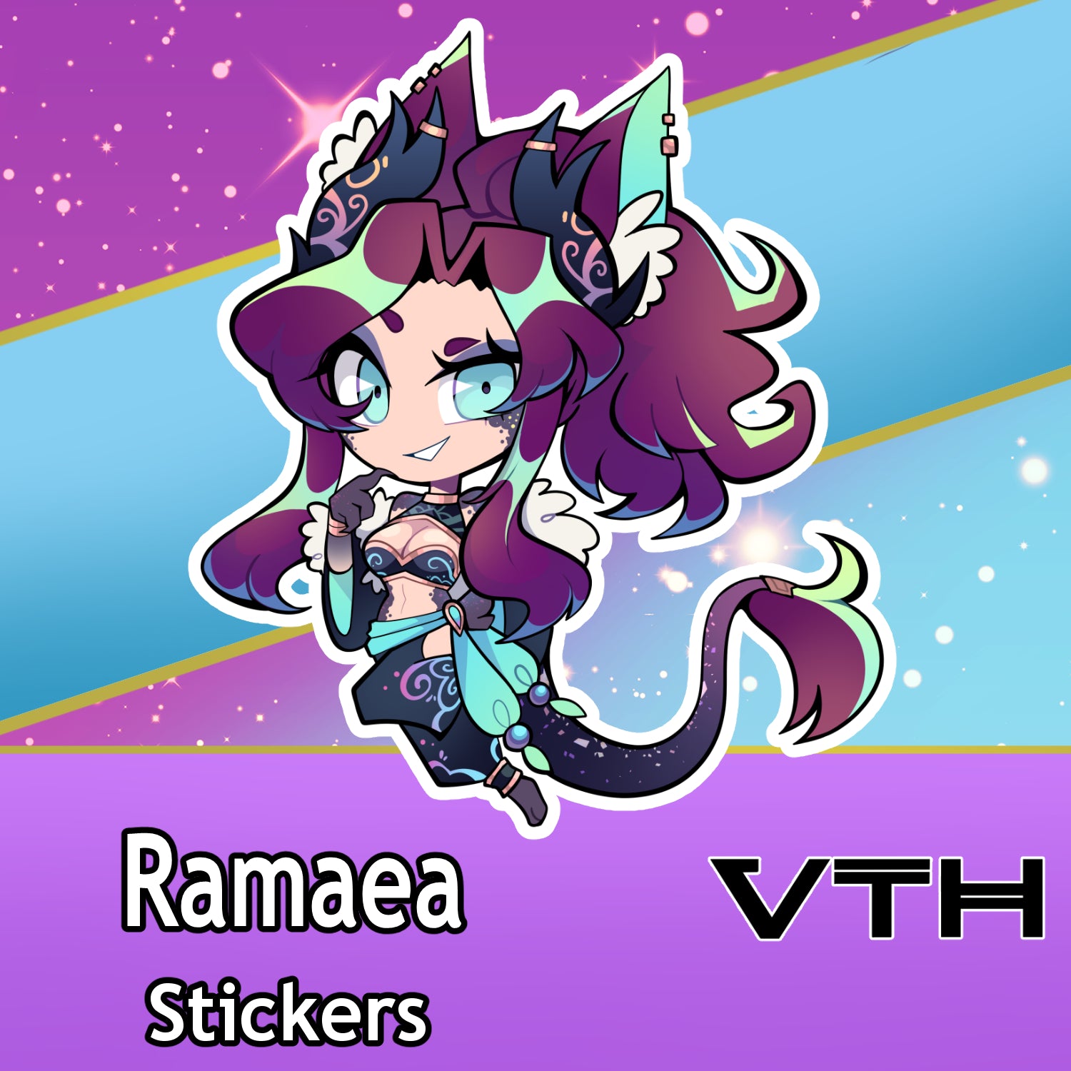 Ramaea Chibi Sticker