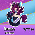 Ramaea With Little Knife Sticker