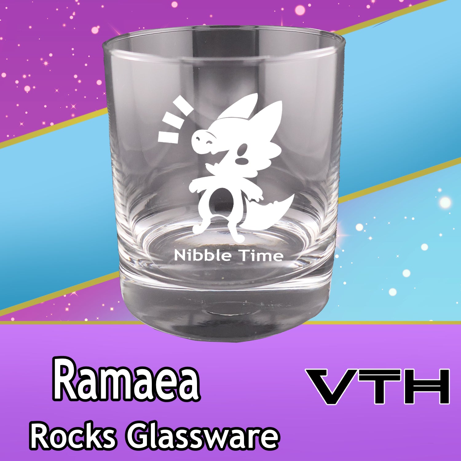 Ramaea Nibble Time Rocks Glass