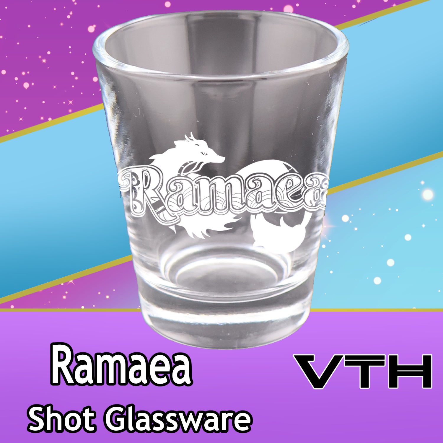 Ramaea Logo Shot Glass