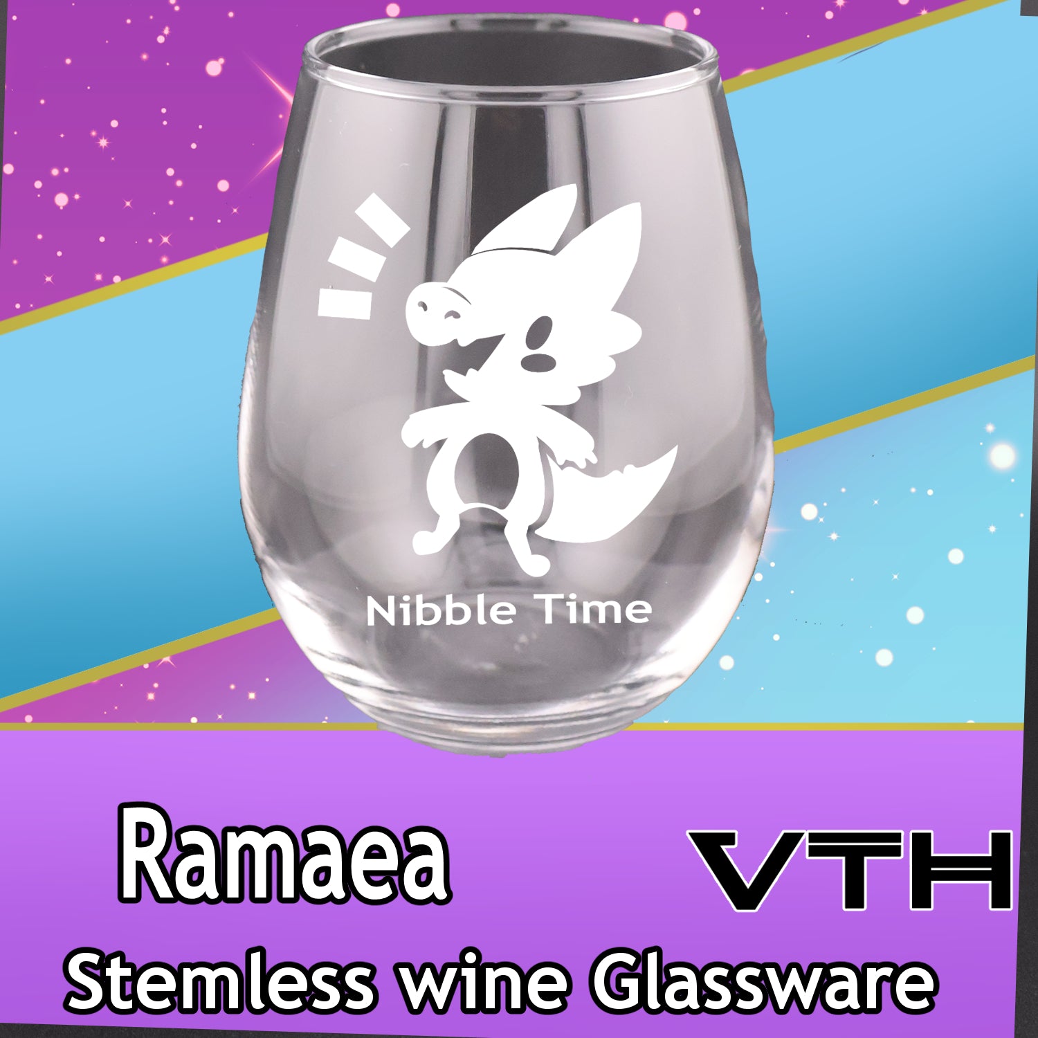 Ramaea Nibble Time Stemless Wine Glass