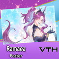 Ramaea Watercolor Poster