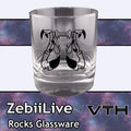 ZebiiLIVE Teeth Rocks Glass