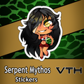 Summer Time Serpent Mythos Sticker
