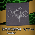 Serpent Mythos Signature Coaster