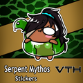 Serpent Mythos Floatie Sticker