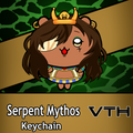 Serpent Mythos Chibi Snek Keychain
