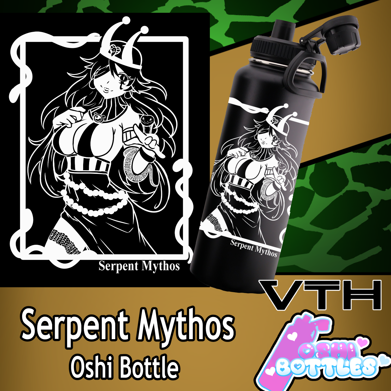 Serpent Mythos Oshi Bottle