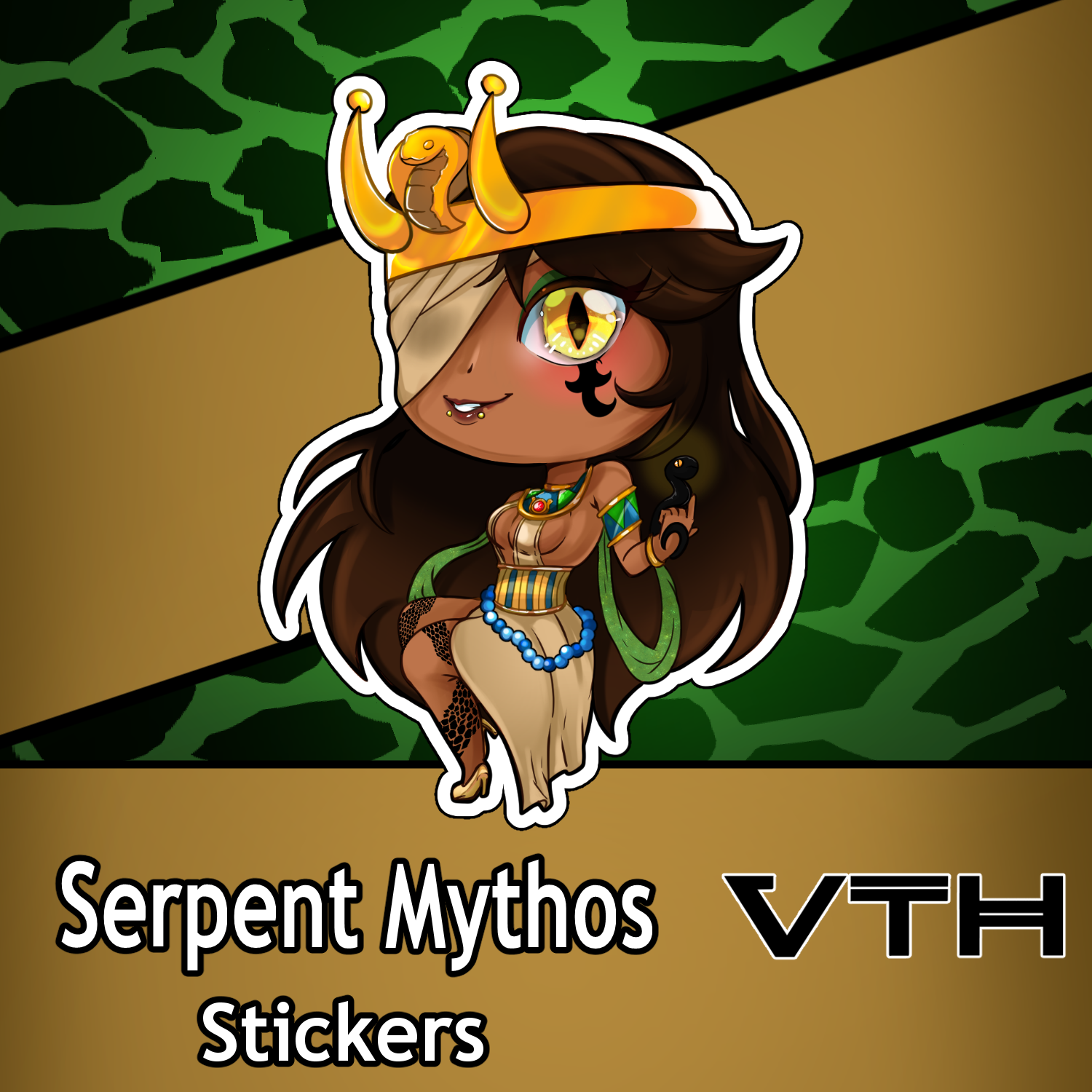Serpent Mythos Sticker