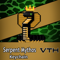 Serpent Mythos Aset Keychain