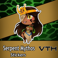 Serpent Mythos Yapping Sticker