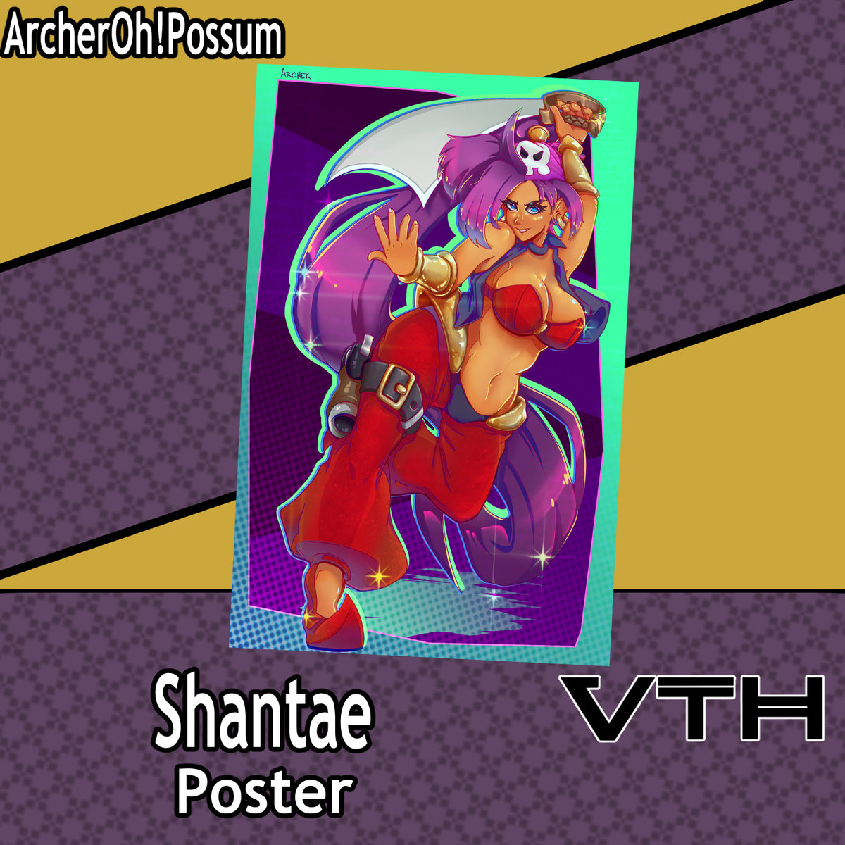 Shantae Poster - ArcherOhPossum