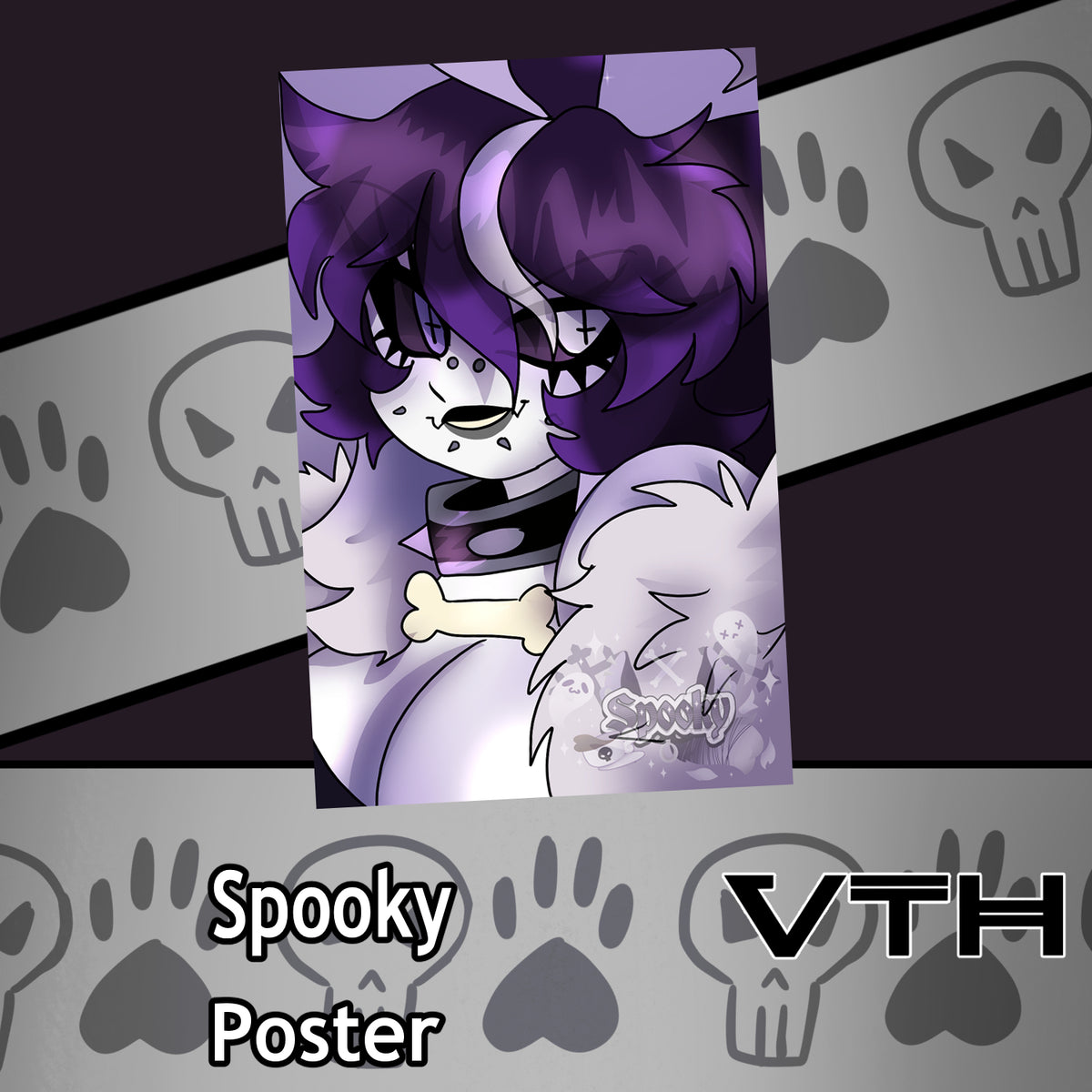 Spooky Headshot Poster