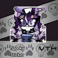 Spooky Sip Sticker
