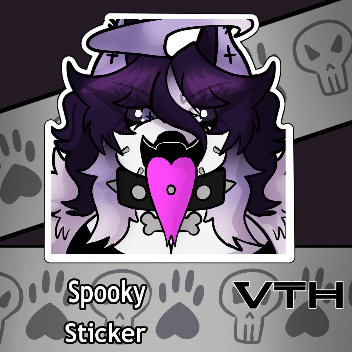 Spooky Lick Sticker