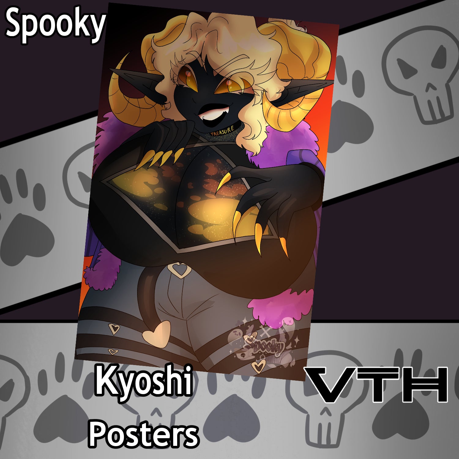 Kyoshi Poster - Spooky