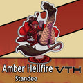 Amber Hellfire Standee