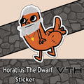 HoratiusTheDwarf Dickbutt Sticker