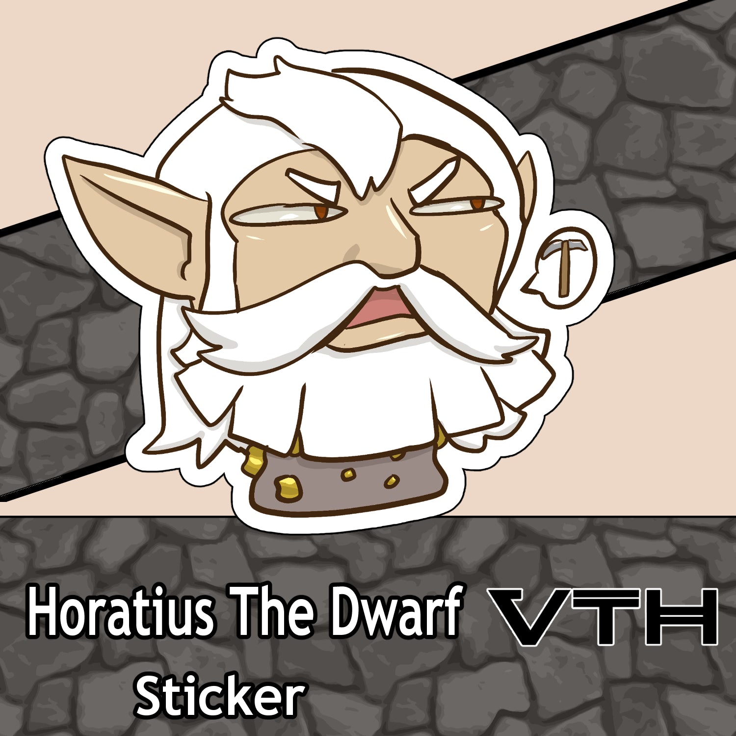 HoratiusTheDwarf Mine? Sticker