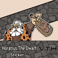 HoratiusTheDwarf RUM Sticker