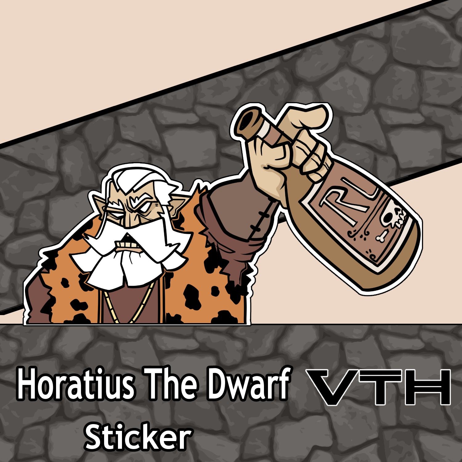 HoratiusTheDwarf RUM Sticker