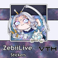 ZebiiLIVE Debut Sticker