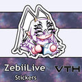 ZebiiLIVE Noted Sticker