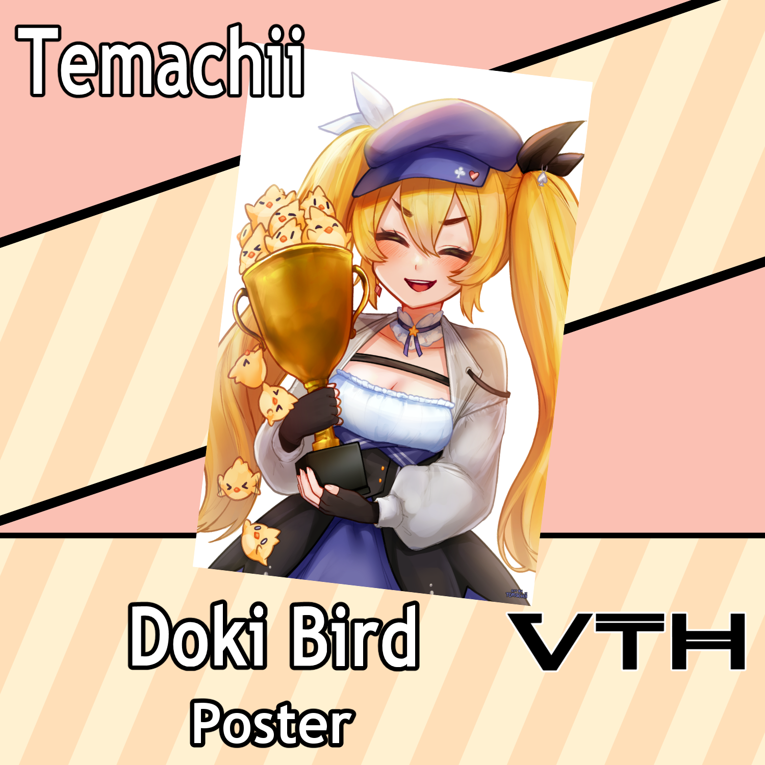 Doki Bird Poster - Temachii