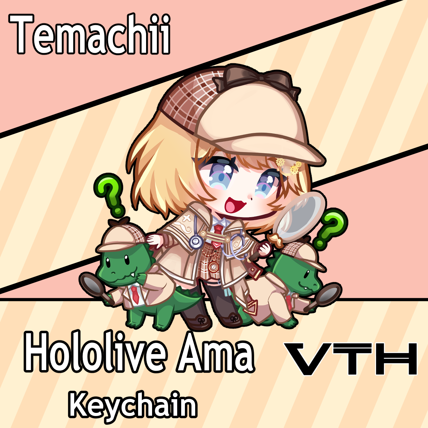 Hololive Amelia Watson Keychain - Temachii
