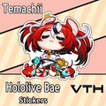 Hololive Hakos Baelz Sticker - Temachii