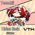 Hololive Hakos Baelz Sticker - Temachii