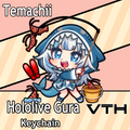 Hololive Gawr Gura Keychain - Temachii
